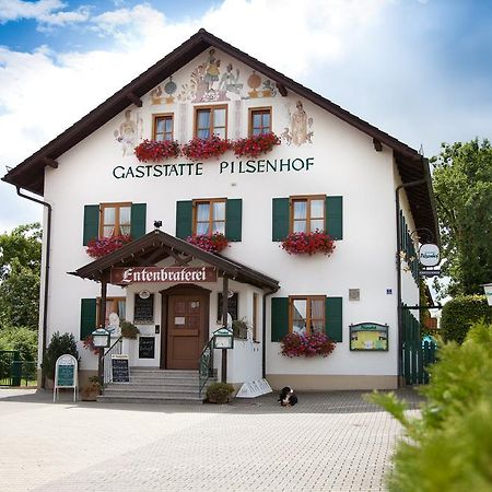 Landgasthof Pilsenhof Entenbraterei Hechendorf am Pilsensee Ngoại thất bức ảnh