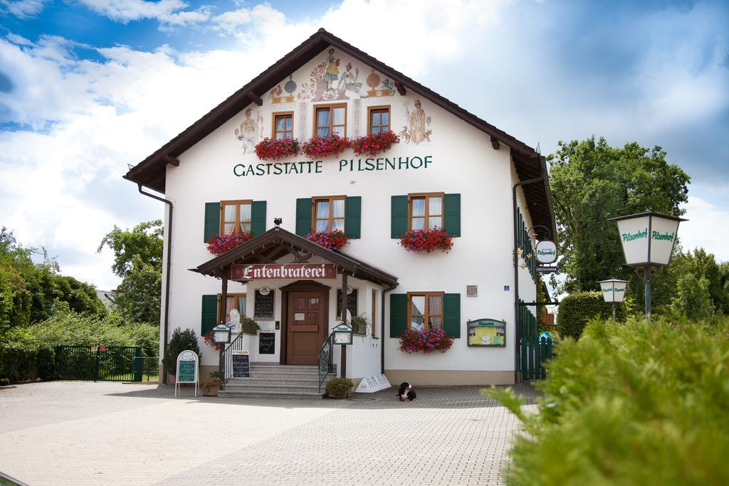 Landgasthof Pilsenhof Entenbraterei Hechendorf am Pilsensee Ngoại thất bức ảnh